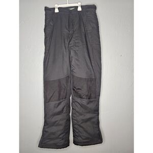 L.L.Bean Adult Insulated Waterproof Snow Pants Black Size 18 Ski Winter